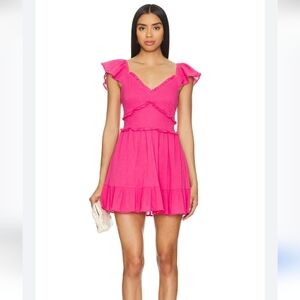 Love Shack Fancy Ivella Mini Dress